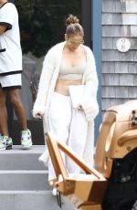 JENNIFER LOPEZ Leaves Equinox Gym in The Hamptons 07/22/2024