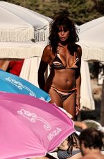 JENNY POWEL in Bikini at a Beach in Ibiza 07/25/2024