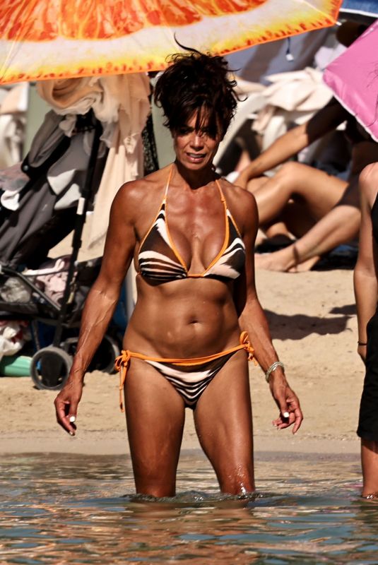 JENNY POWEL in Bikini at a Beach in Ibiza 07/25/2024