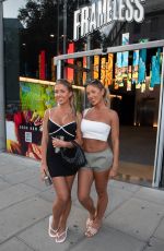 JESS and EVE GALE Night Out with Friends in London 07/19/2024