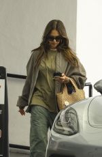 JESSICA ALBA Waiting for Her Car in Los Angeles 07/03/2024