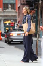 JESSICA BIEL on the Set of The Better Sister in in Tribeca 07/22/2024