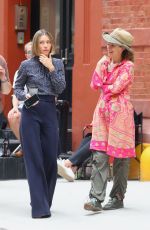 JESSICA BIEL on the Set of The Better Sister in in Tribeca 07/22/2024