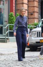 JESSICA BIEL on the Set of The Better Sister in in Tribeca 07/22/2024