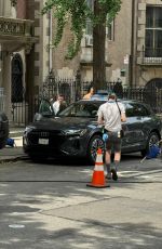 JESSICA BIEL on the Set of The Better Sister in New York 07/10/2024
