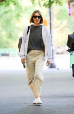 JESSICA BIEL Out and About in New York 07/29/2024