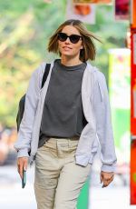 JESSICA BIEL Out and About in New York 07/29/2024
