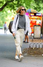 JESSICA BIEL Out and About in New York 07/29/2024