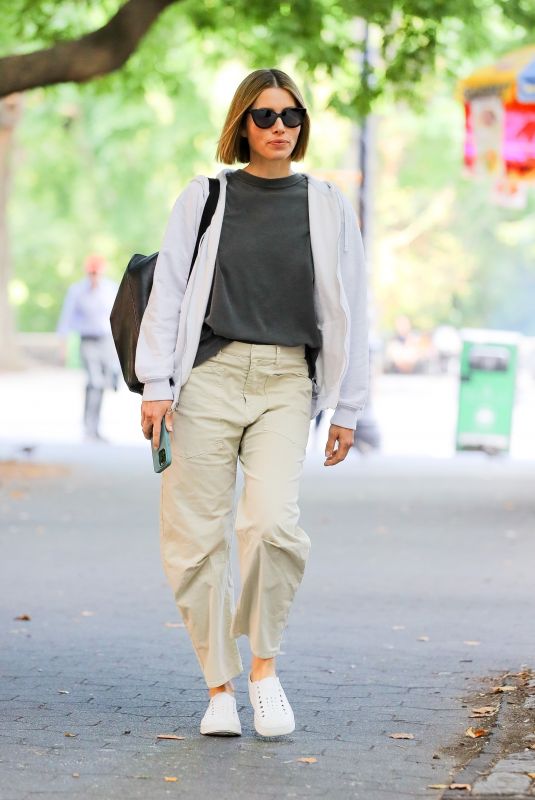 JESSICA BIEL Out and About in New York 07/29/2024