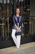 JESSICA CHASTIAN Out and About in Paris 07/26/2024