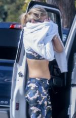 JESSICA HART Strips Off Ahead of a Workout Session in Los Angeles 07/02/2024