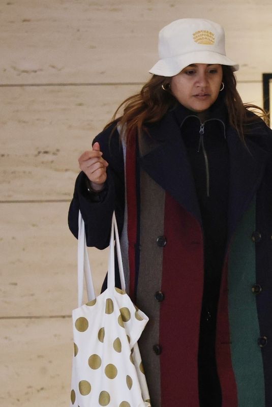 JESSICA MAUBOY Leaves Crown Ballroom in Perth 07/13/2024