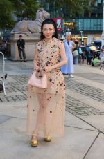 JESSICA WANG Arrives at Marc Jacobs Fashion Show in New York 07/01/2024