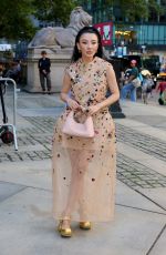 JESSICA WANG Arrives at Marc Jacobs Fashion Show in New York 07/01/2024