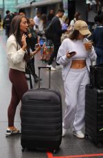 JESSICA WHITE and EMMA MILTON Arrives at Manchester Piccadilly 07/14/2024