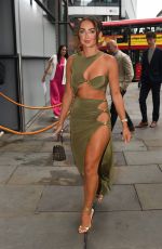 JESSICA WHITE Arrives at Sushisamba in London 07/16/2024