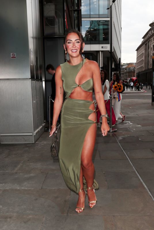 JESSICA WHITE Arrives at Sushisamba in London 07/16/2024
