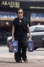 JESSIE WALLACE Out Shopping in London 07/21/2024