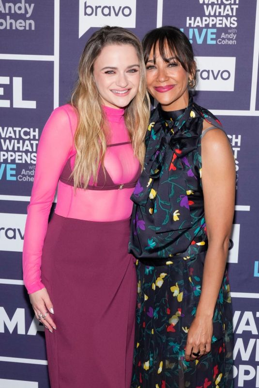 JOEY KING and RASHIDA JONES at Watch What Happens Live 07/10/2024