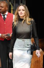 JOEY KING Leaves Bowery Hotel in New York 07/08/2024