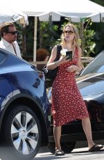 JULIA STAMBLER and Sean Stewart Out in Los Angeles 07/04/2024