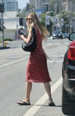 JULIA STAMBLER and Sean Stewart Out in Los Angeles 07/04/2024