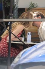JULIA STAMBLER and Sean Stewart Out in Los Angeles 07/04/2024