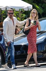 JULIA STAMBLER and Sean Stewart Out in Los Angeles 07/04/2024