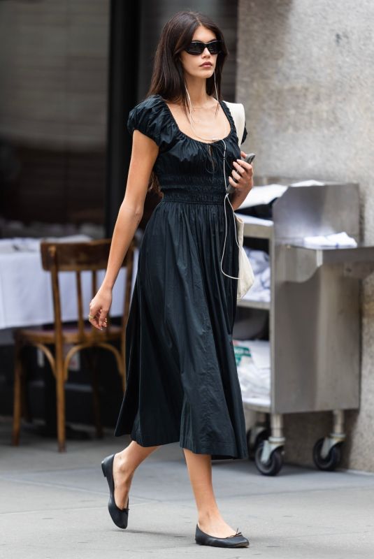 KAIA GERBER Out in New York 07/12/2024