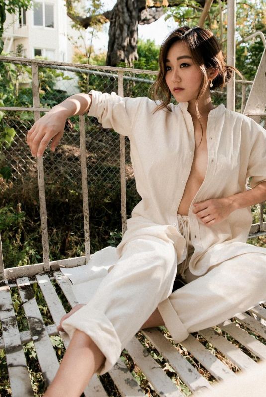 KAREN FUKUHARA at a Photoshoot, July 2024