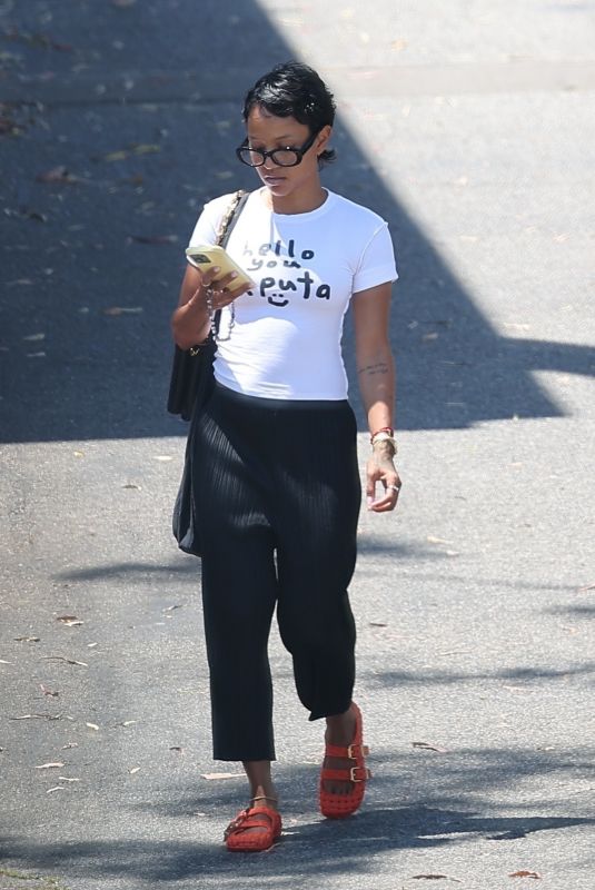 KARRUECHE TRAN Out and About in Los Angeles 07/01/2024