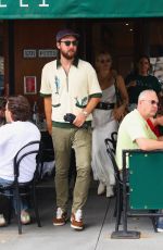KATE HUDSON and Danny Fujikawa Leaves Pitti Bar in New York 07/12/2024
