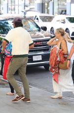 KATE HUDSON and Danny Fujikawa Leaves Pitti Bar in New York 07/12/2024