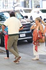 KATE HUDSON and Danny Fujikawa Leaves Pitti Bar in New York 07/12/2024