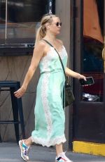 KATE HUDSON Leaves a Hair Salon in New York 07/16/2024