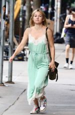 KATE HUDSON Leaves a Hair Salon in New York 07/16/2024