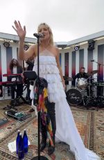 KATE HUDSON Performs with Her Band and DJ Pee Wee at The Surf Lodge in Montauk 07/13/2024