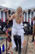 KATE HUDSON Performs with Her Band and DJ Pee Wee at The Surf Lodge in Montauk 07/13/2024