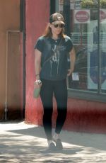 KATE MARA Arrives at Pilates Class in in Los Feliz 07/22/2024