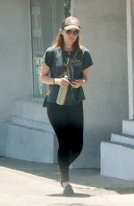 KATE MARA Arrives at Pilates Class in in Los Feliz 07/22/2024