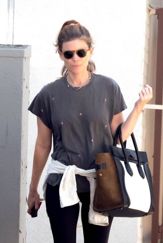 KATE MARA Leaves Pilates Class in Los Feliz 07/14/2024