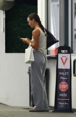 KATERI DION Leaves a Skin Care Clinic in Beverly Hills 07/15/2024