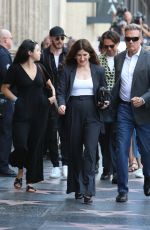 KATHRYN HAHN Leaves Star Ceremony for Kevin Feige in Hollywood 07/25/2024