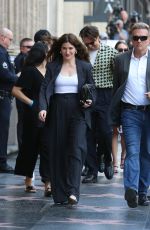 KATHRYN HAHN Leaves Star Ceremony for Kevin Feige in Hollywood 07/25/2024