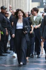 KATHRYN HAHN Leaves Star Ceremony for Kevin Feige in Hollywood 07/25/2024