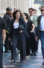 KATHRYN HAHN Leaves Star Ceremony for Kevin Feige in Hollywood 07/25/2024