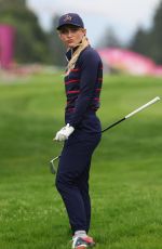 KATHRYN NEWTON Playing at Pro-Am Prior to Amundi Evian Championship at Evian Resort Golf Club in Evian-les-Bains in France 07/10/2024
