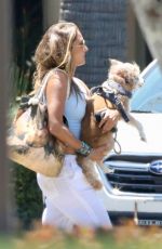 KATIE CLEARY Out for Lunch with Her Dog in Malibu 07/04/2024