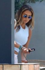 KATIE CLEARY Out for Lunch with Her Dog in Malibu 07/04/2024