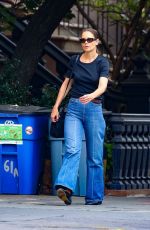 KATIE HOLMES Out and About in New York 07/26/2024